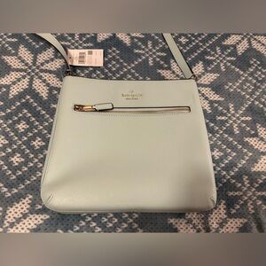 NWT Kate Spade Light Blue Crossbody Bag